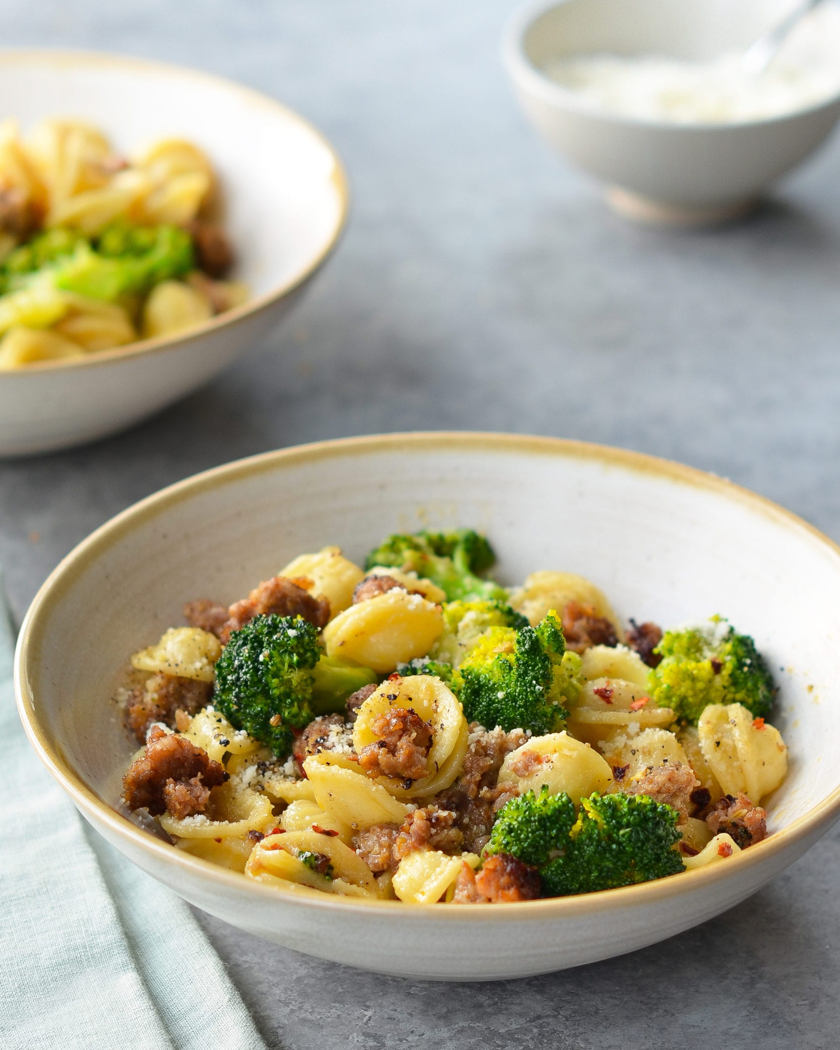 Orecchiette with Sausage and Broccoli Once Upon a Chef