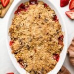 strawberry rhubarb crisp