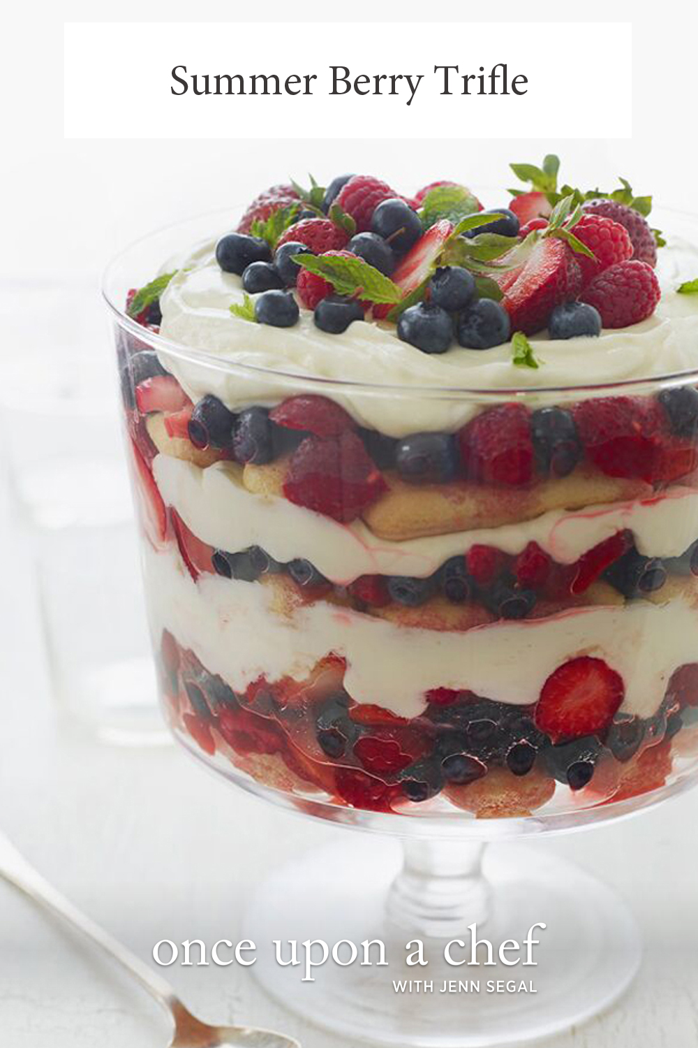 Summer Berry Trifle - Once Upon a Chef