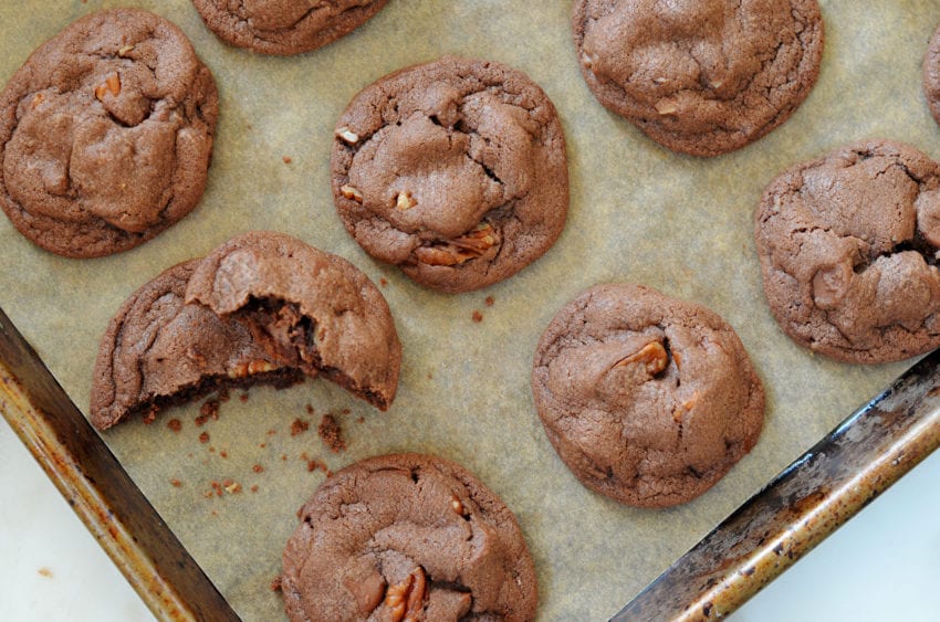 Double Chocolate Chip Cookies with Pecans - Once Upon a Chef