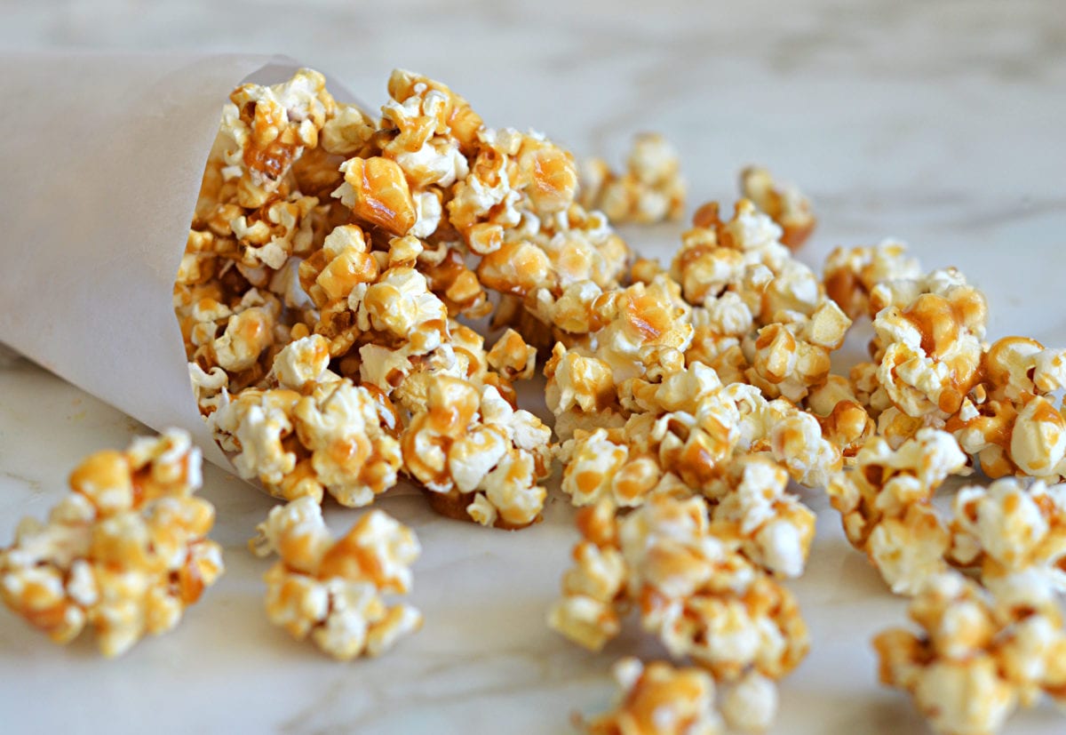 Best Caramel Popcorn Recipe - How to Make Caramel Popcorn