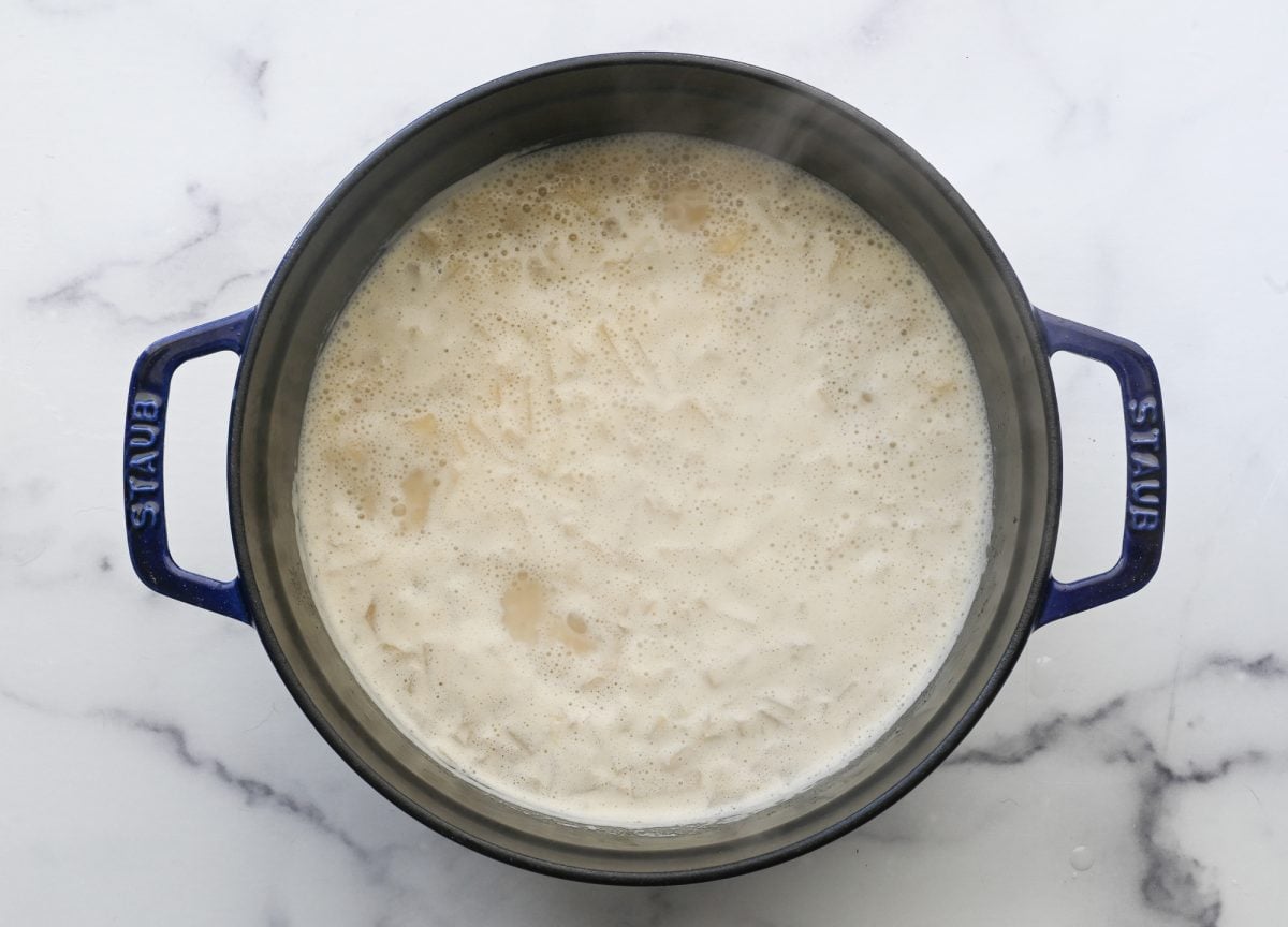 boiling mulligatawny soup