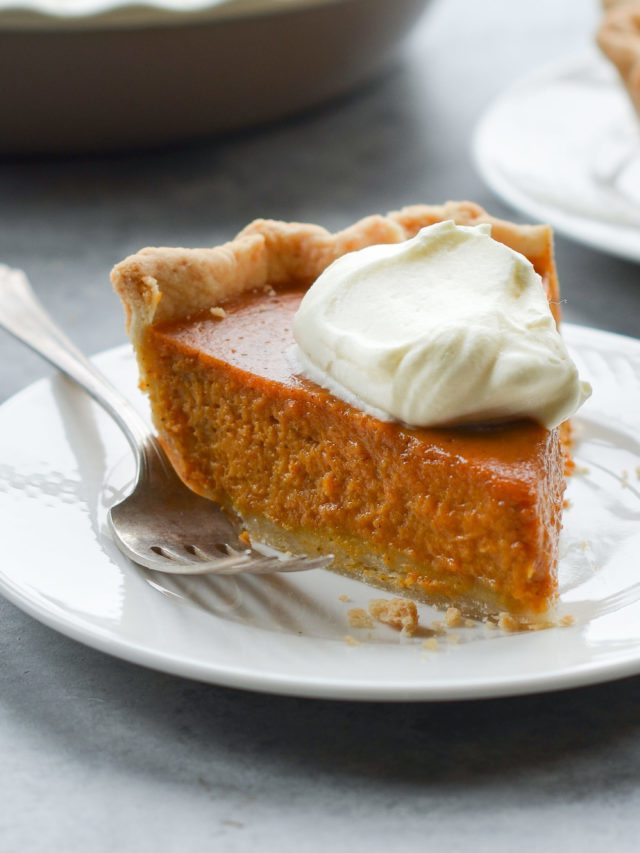 This is the Perfect Pumpkin Pie