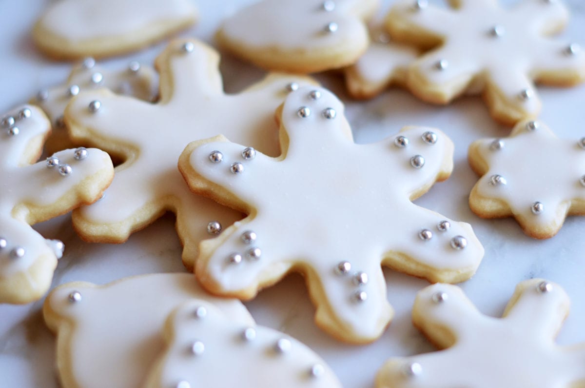 Holiday CutOut Butter Cookies Once Upon a Chef
