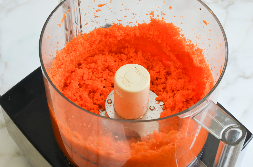 finely chopped carrots