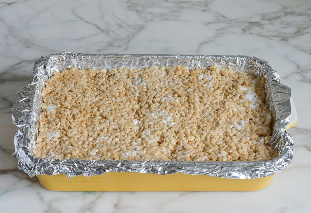 pressed rice krispies treats in pab