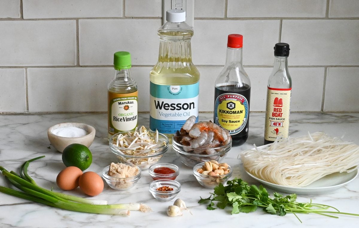 pad thai ingredients
