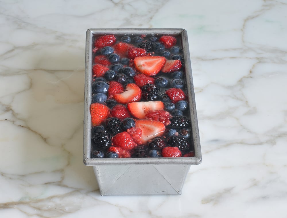 Fresh Berry Terrine Once Upon a Chef
