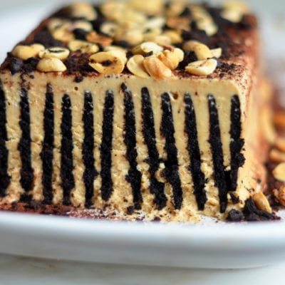 chocolate peanut butter icebox cake