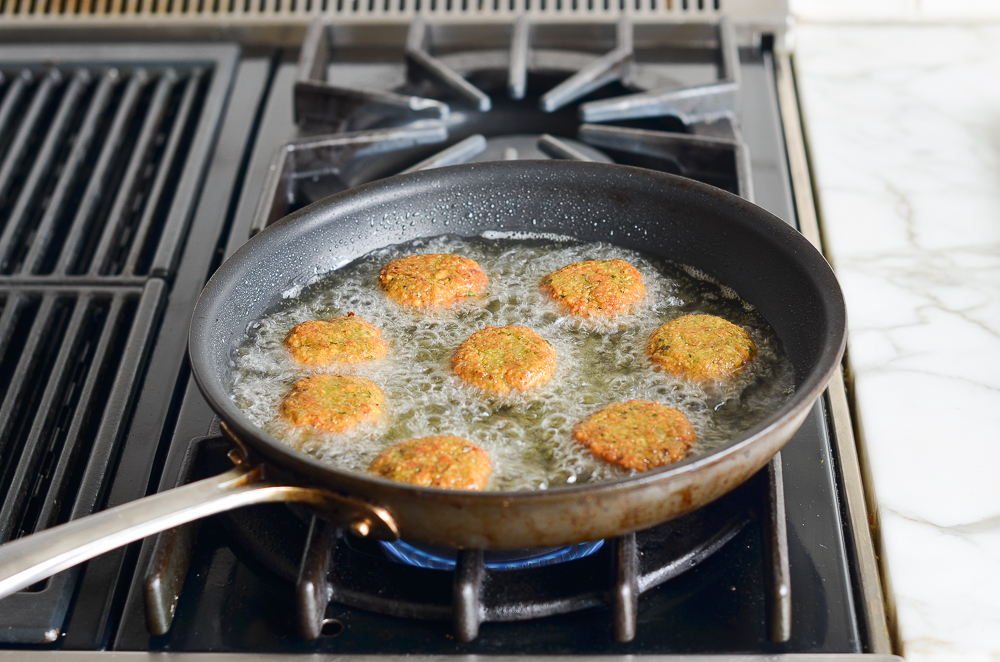 cooked falafel