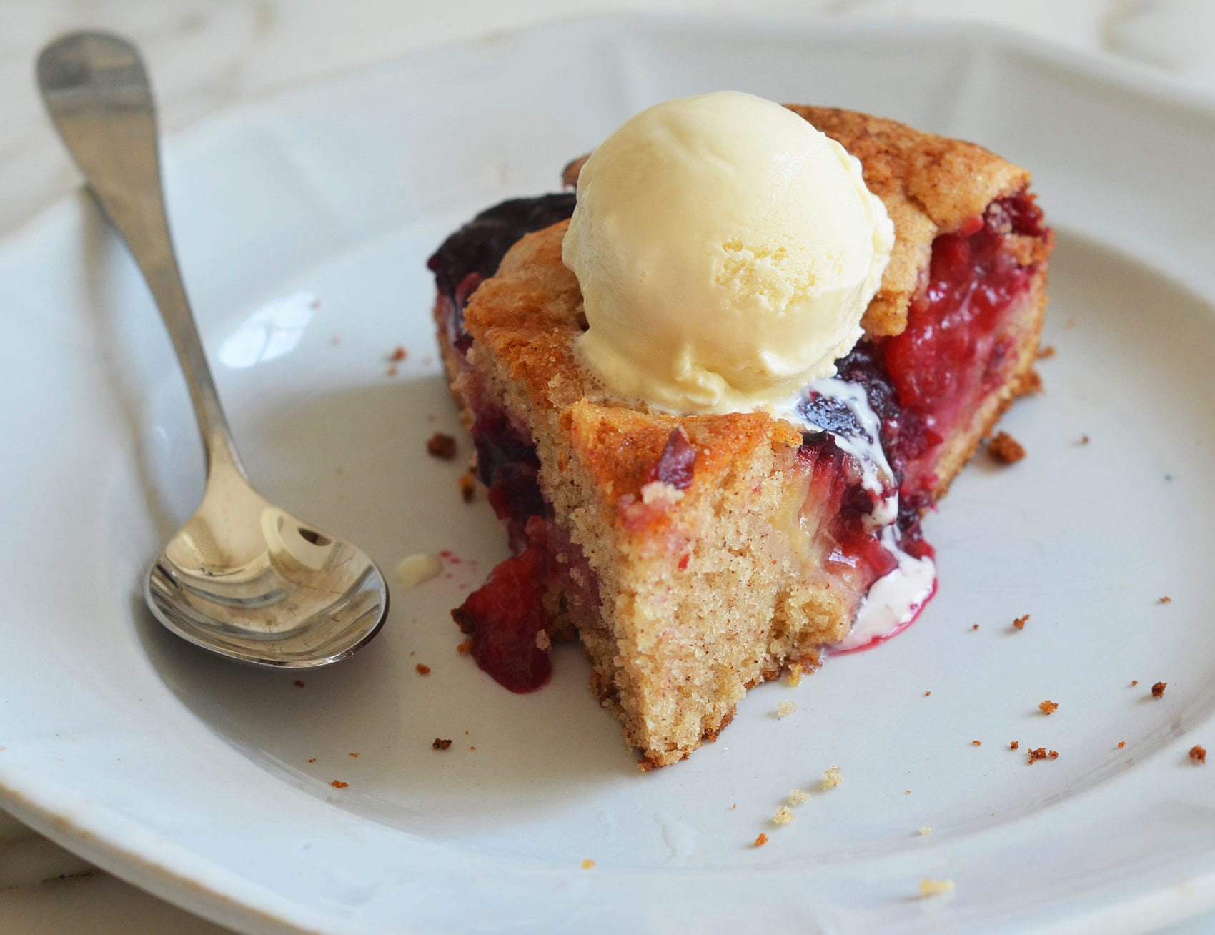 Late Summer Plum Cake Once Upon a Chef