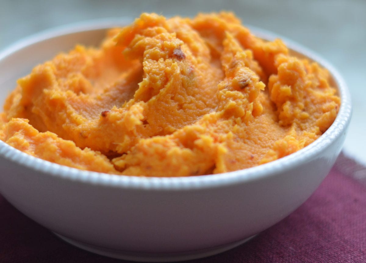 Mashed Chipotle Cheddar Sweet Potatoes-image