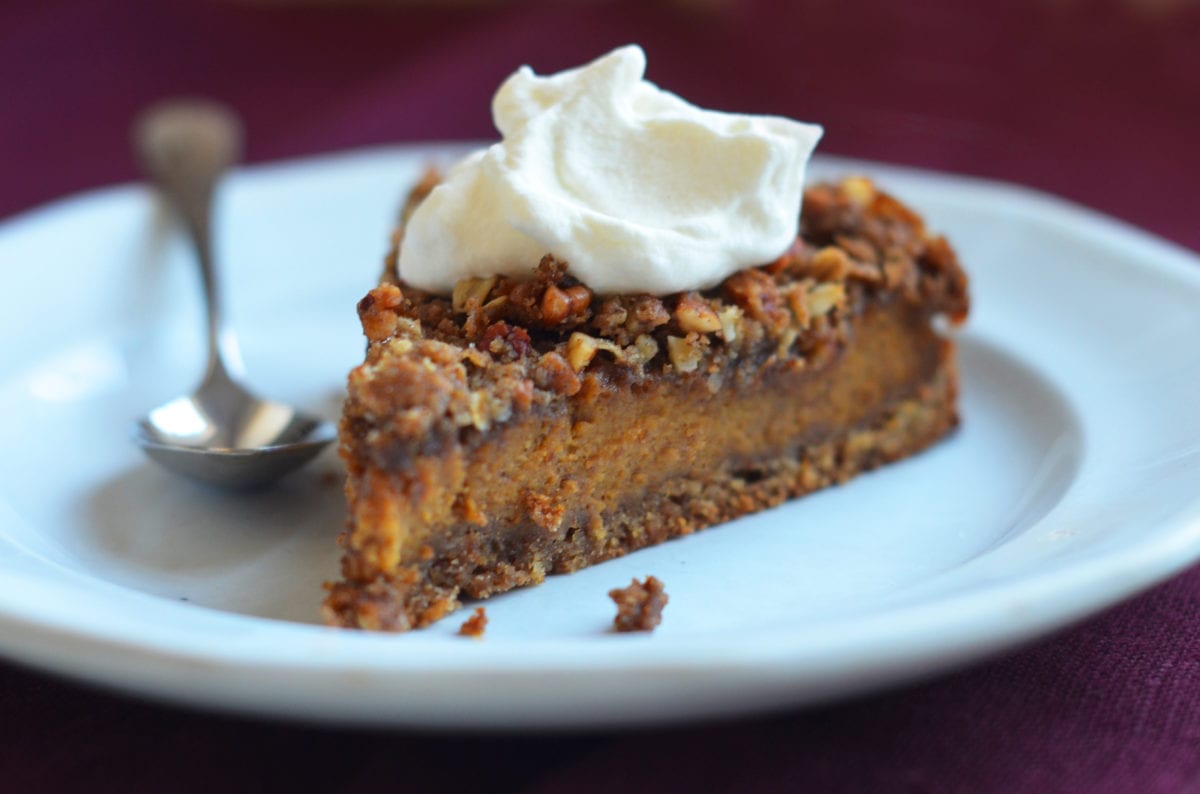 Pumpkin Pecan Streusel Torte-image
