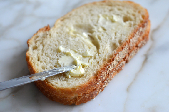 buttering-bread