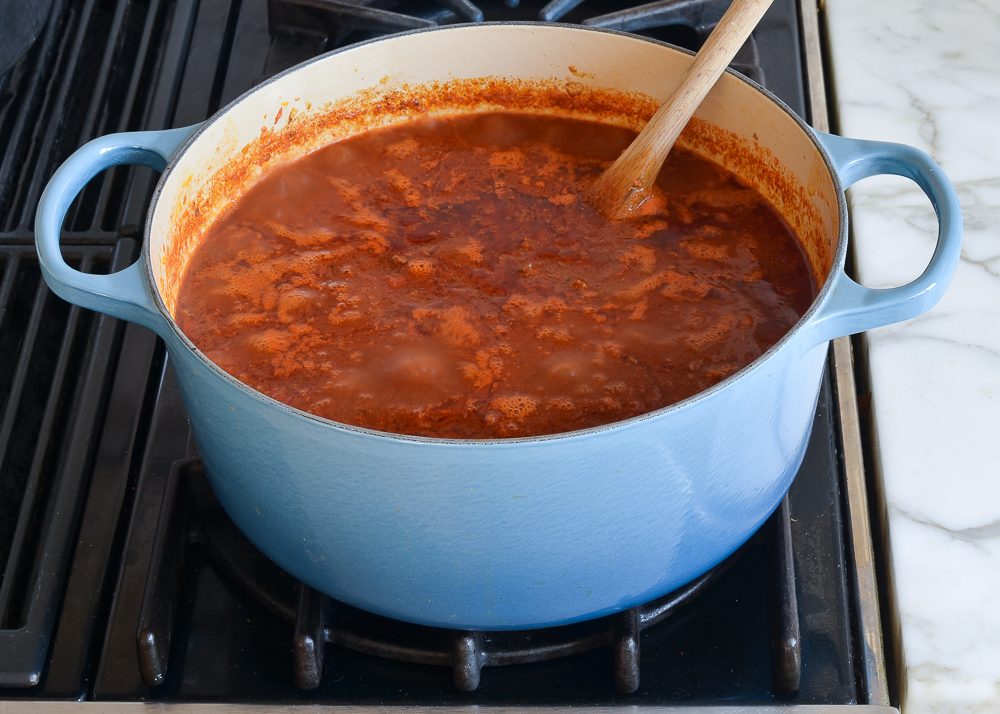 how to make ground beef chili