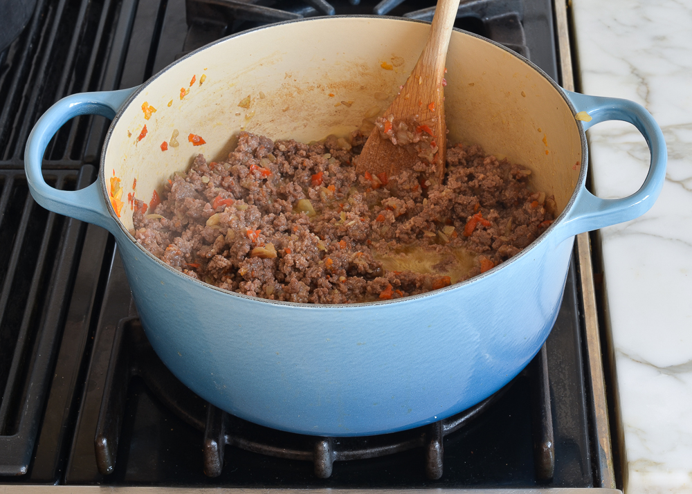how to make ground beef chili