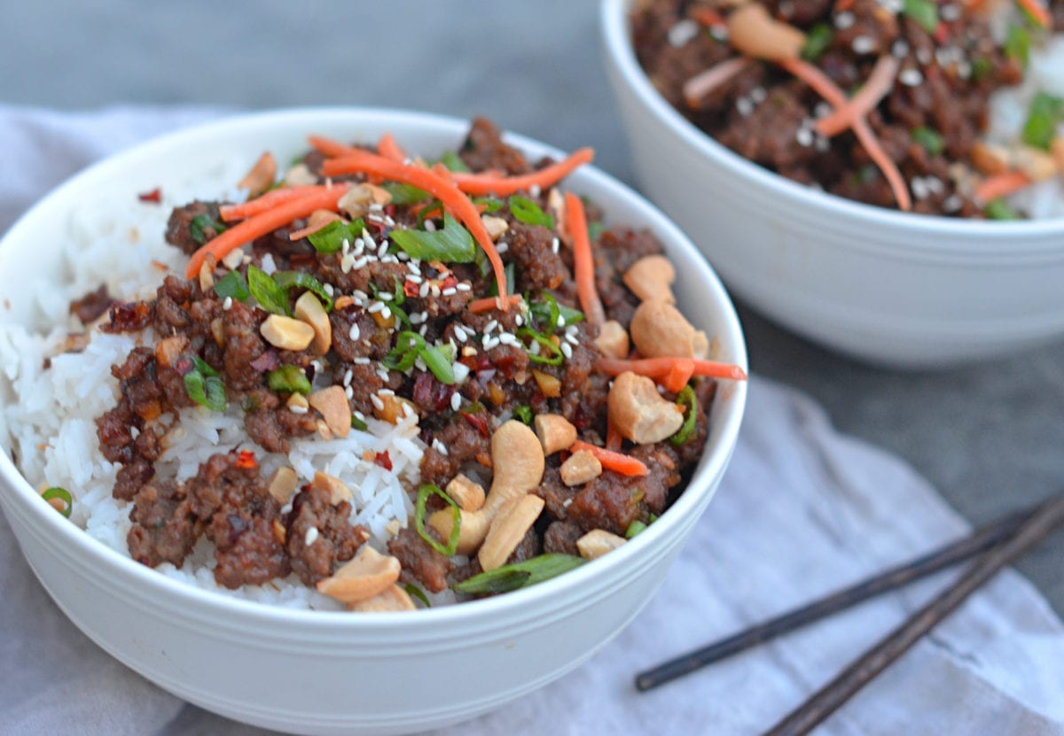 30 Minute Asian Beef Bowls Once Upon A Chef