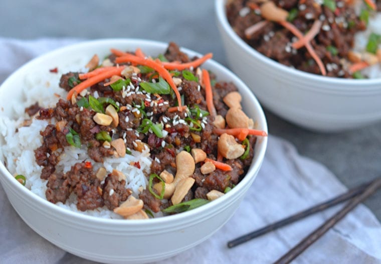 30 Minute Hoisin Beef Bowls Once Upon A Chef 30 Minute Hoisin Beef Bowls Once Upon A Chef