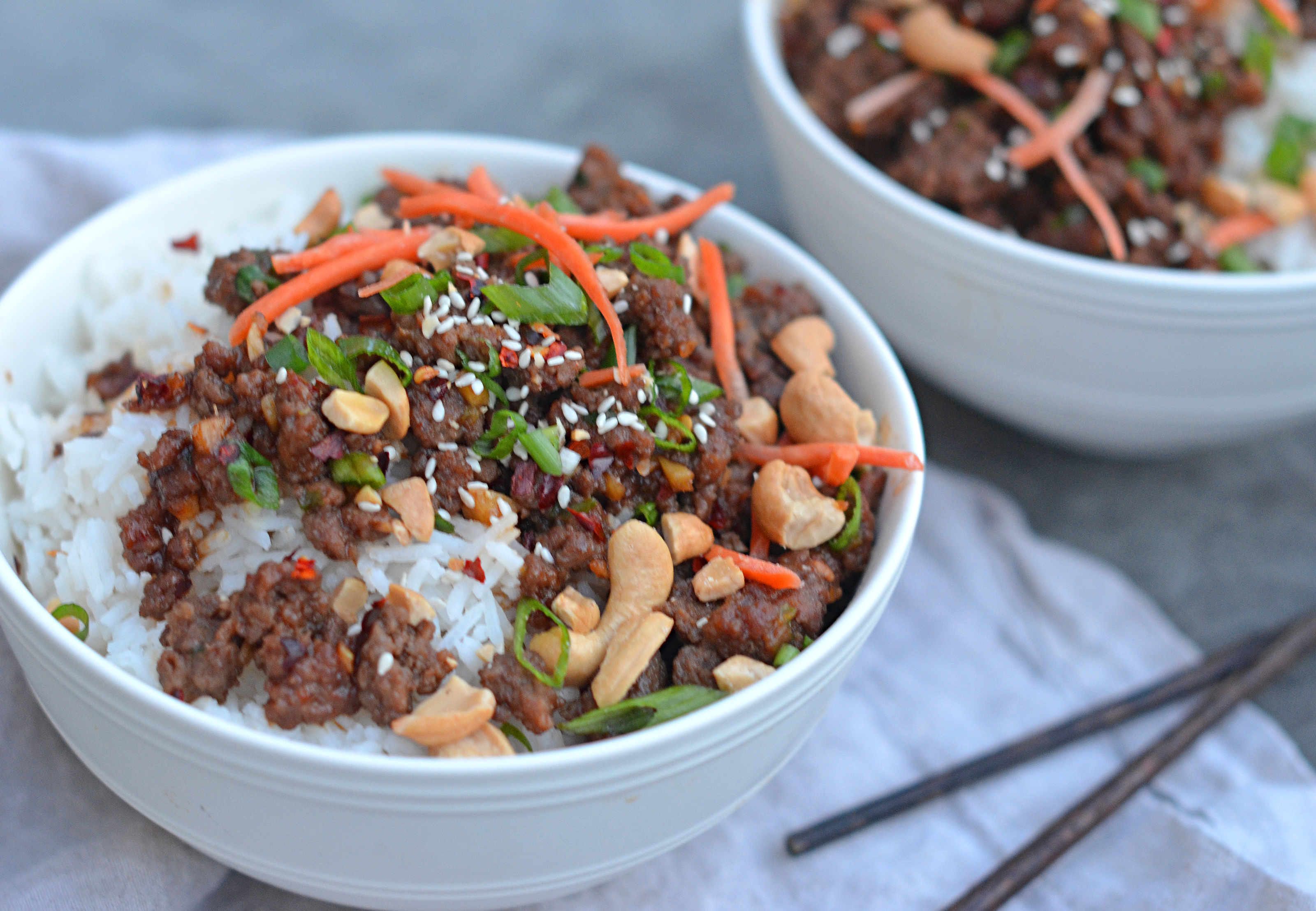 30 Minute Hoisin Beef Bowls Once Upon A Chef