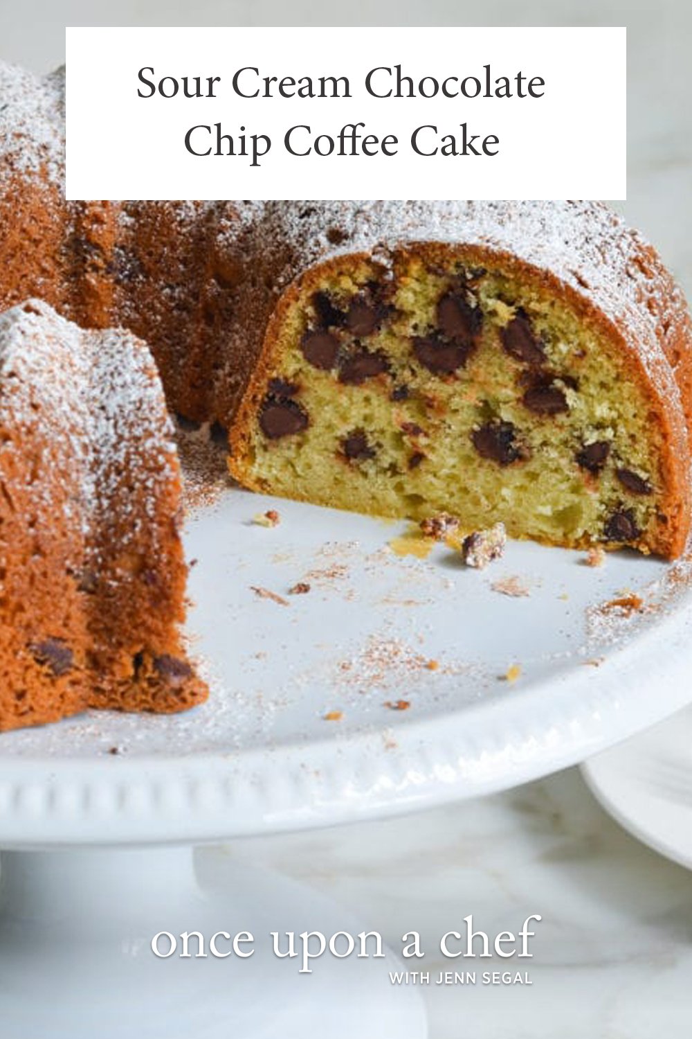 Sour Cream Chocolate Chip Coffee Cake Once Upon a Chef
