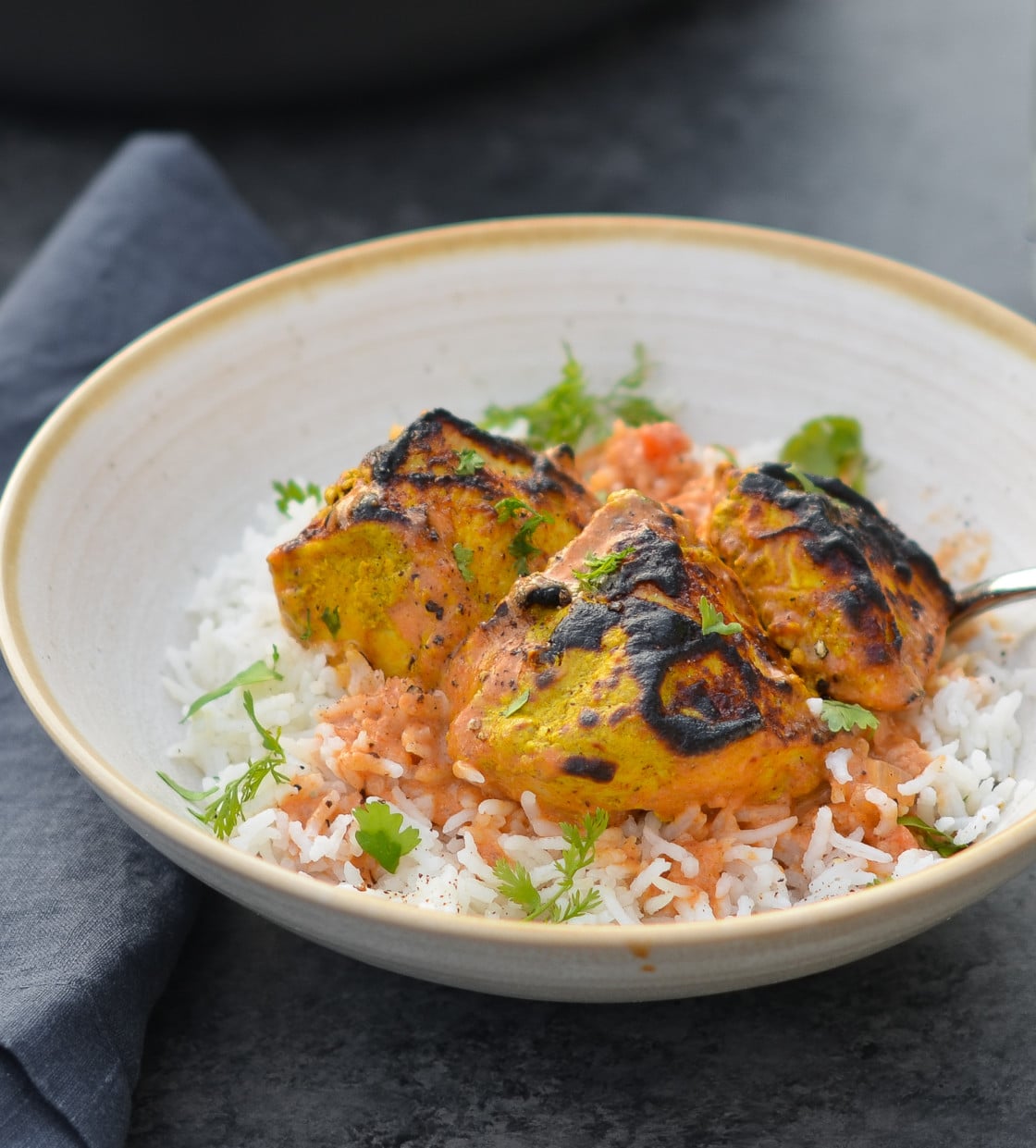 Chicken Tikka Masala with Basmati Rice