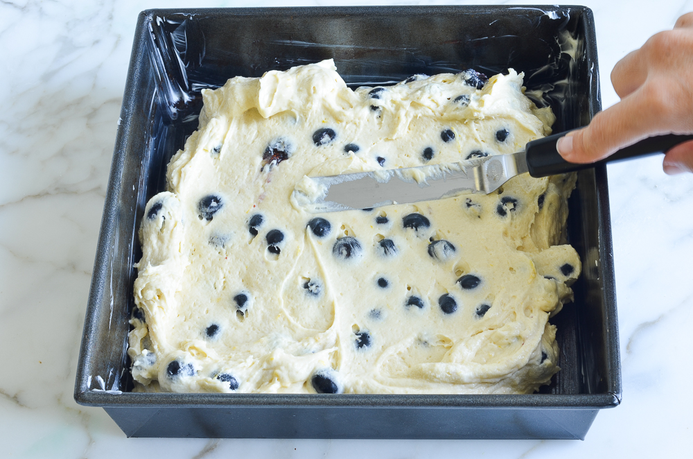 how to make blueberry coffee cake