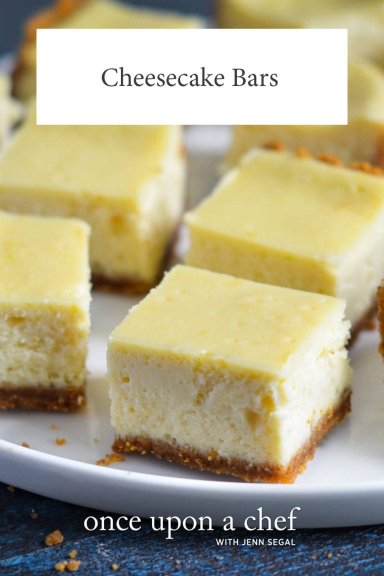 Cheesecake Bars Once Upon a Chef