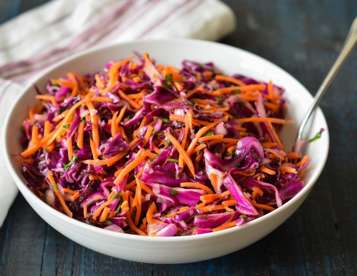 Sweet & Tangy Citrus Slaw - Once Upon a Chef