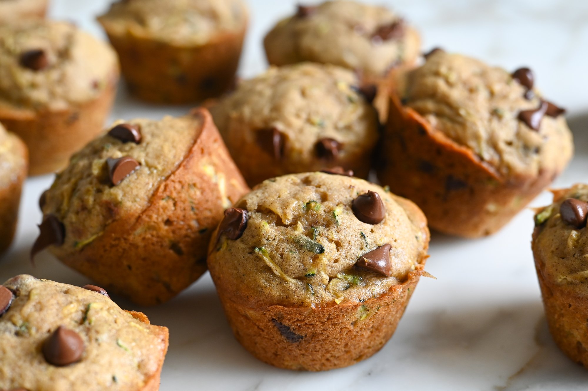 Zucchini Muffins with Chocolate Chips Once Upon a Chef