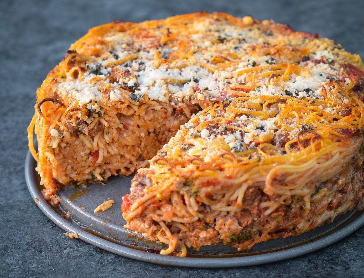 Gail Simmons’ Epic Spaghetti Pie - Once Upon a Chef