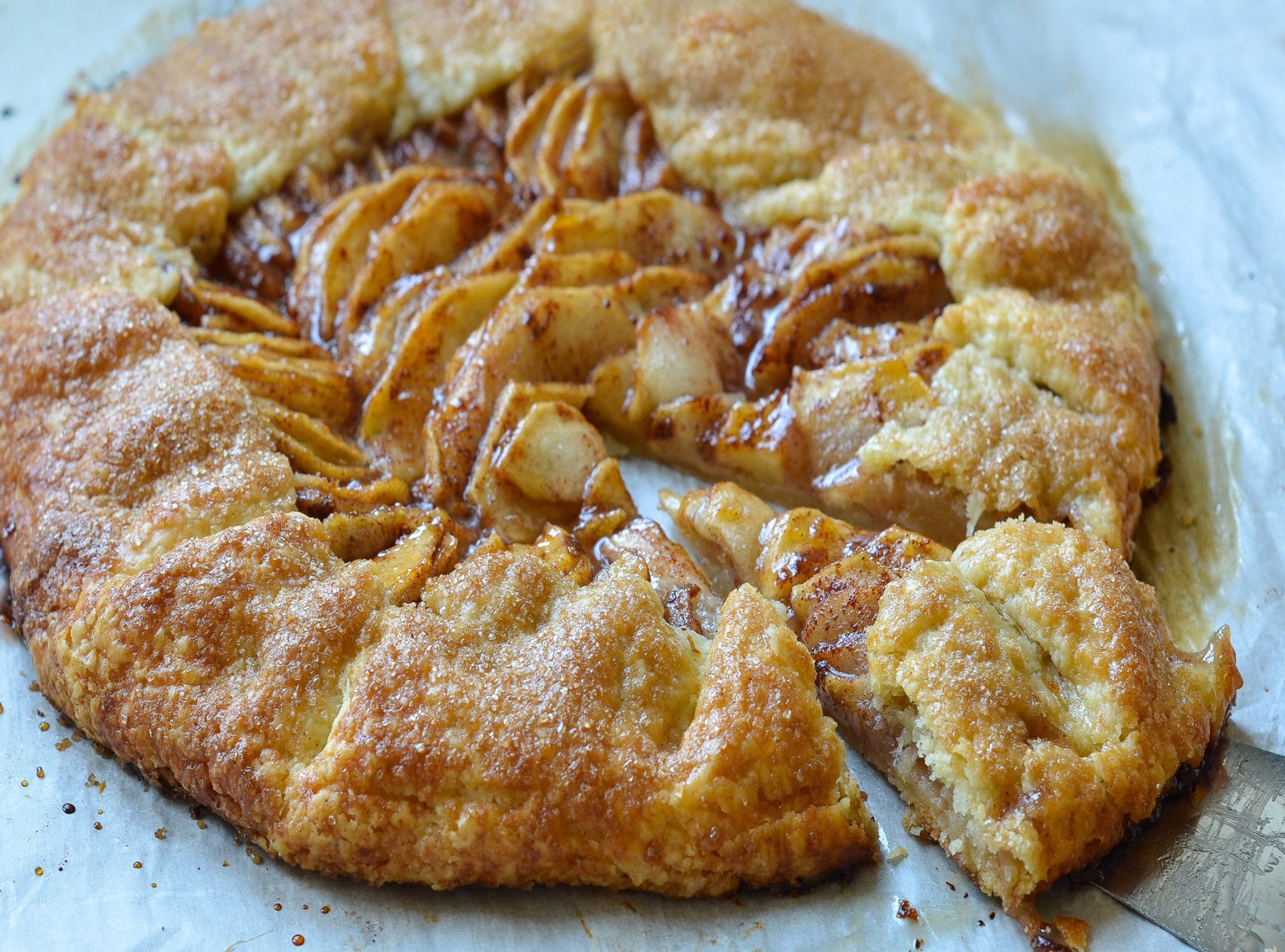 Rustic French Apple Tart Once Upon a Chef