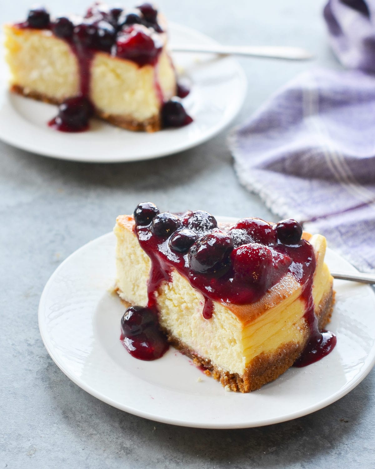 New York Style Cheesecake Once Upon A Chef