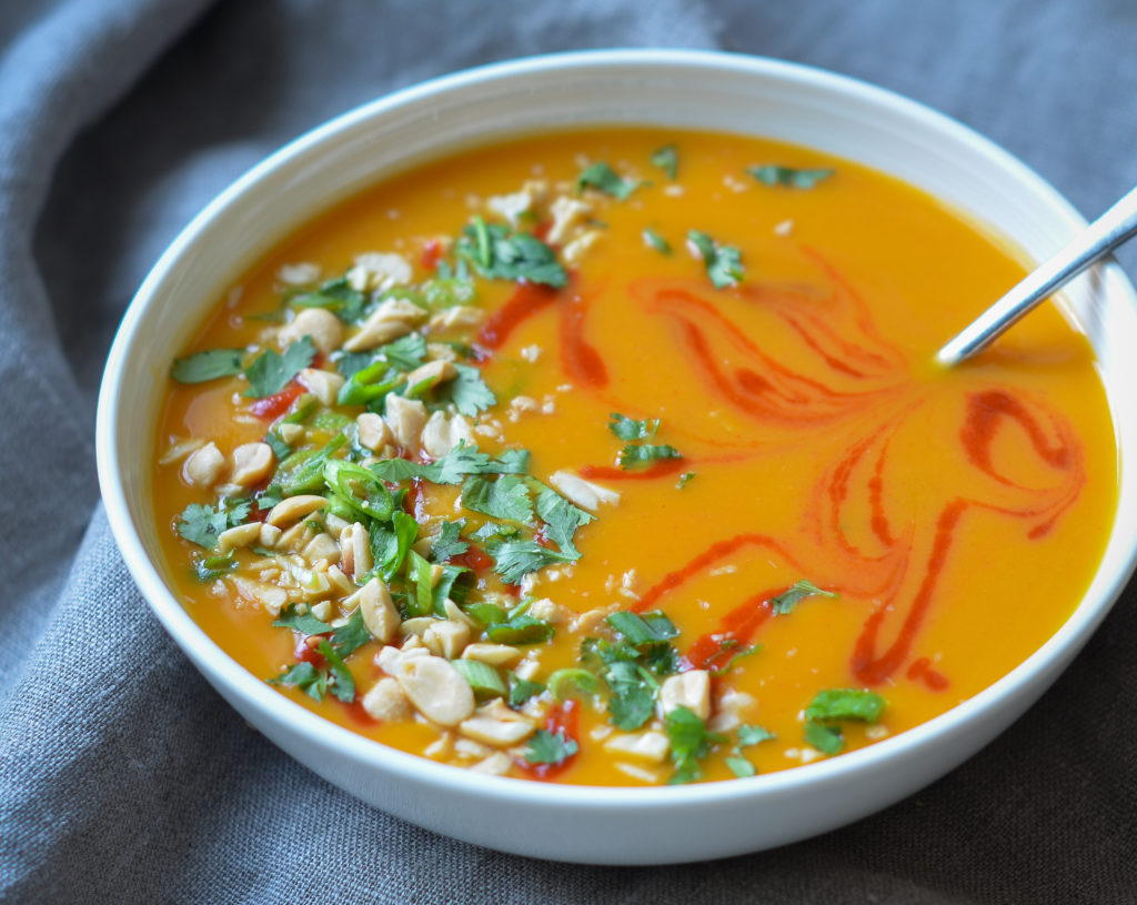 Thai Style Butternut Squash Soup with Coconut Milk Once Upon a Chef