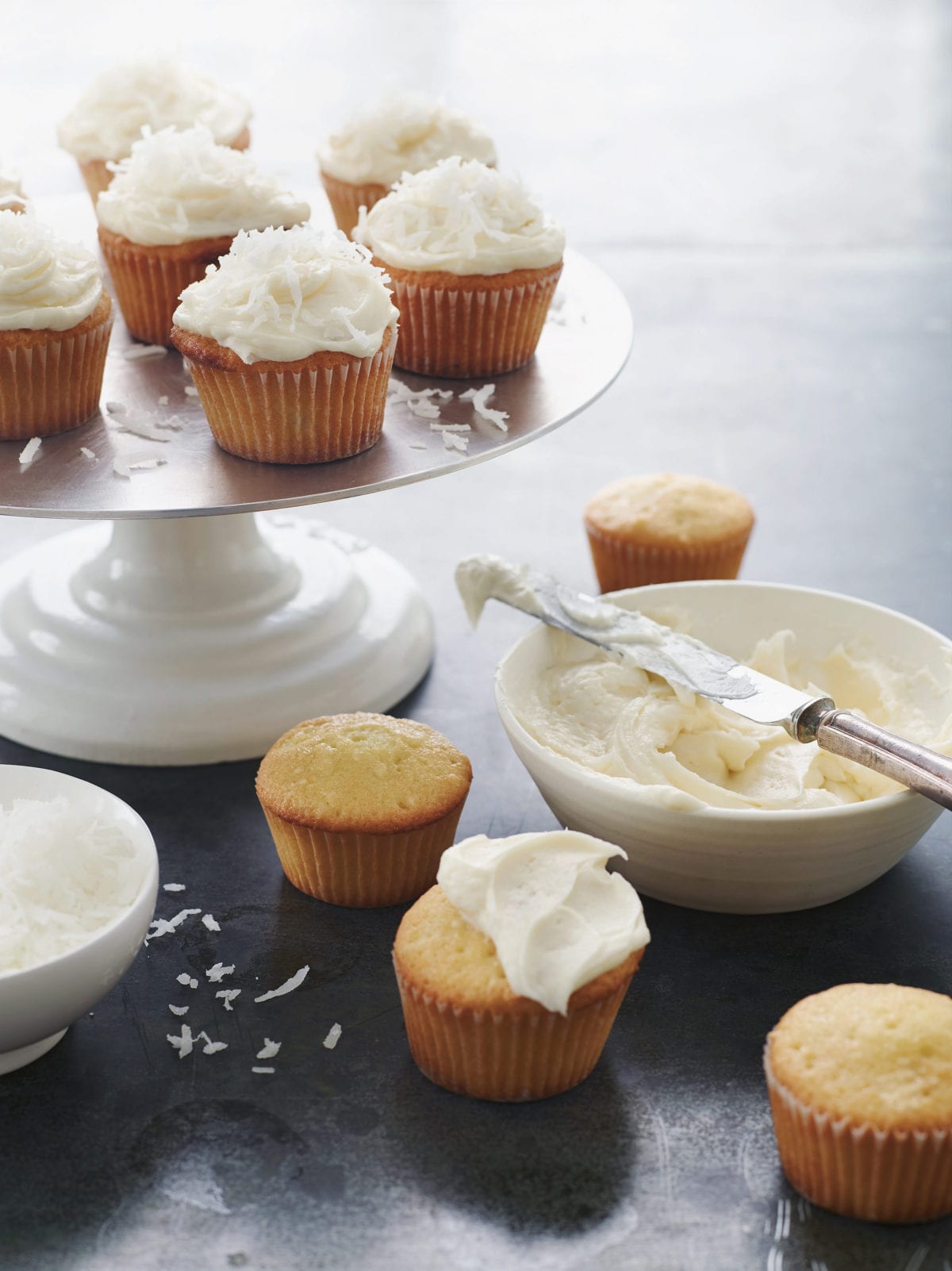 Honey’s Coconut Cupcakes - Once Upon a Chef