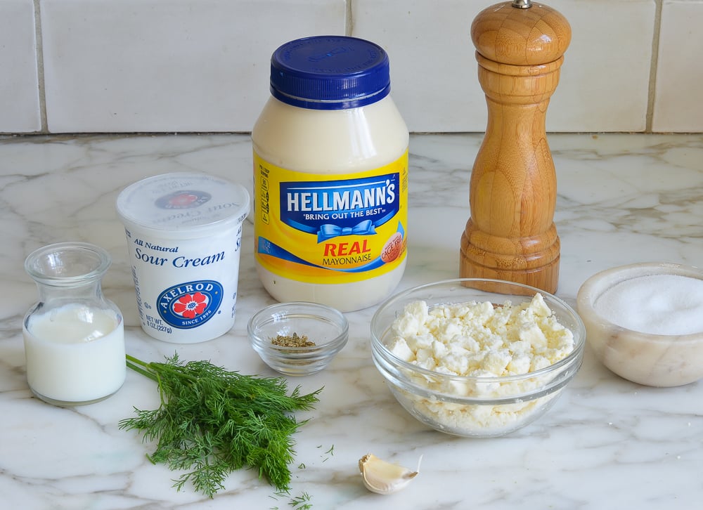 Creamy Feta Dressing Once Upon a Chef