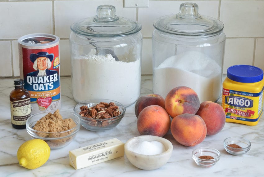 how to make peach crisp
