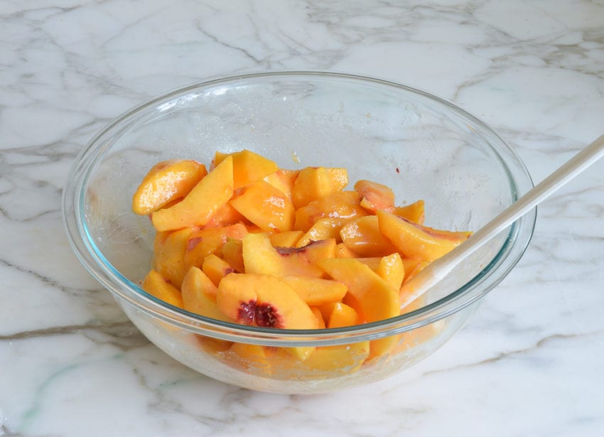 how to make peach crisp