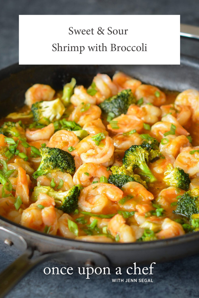 Sweet & Sour Shrimp with Broccoli
