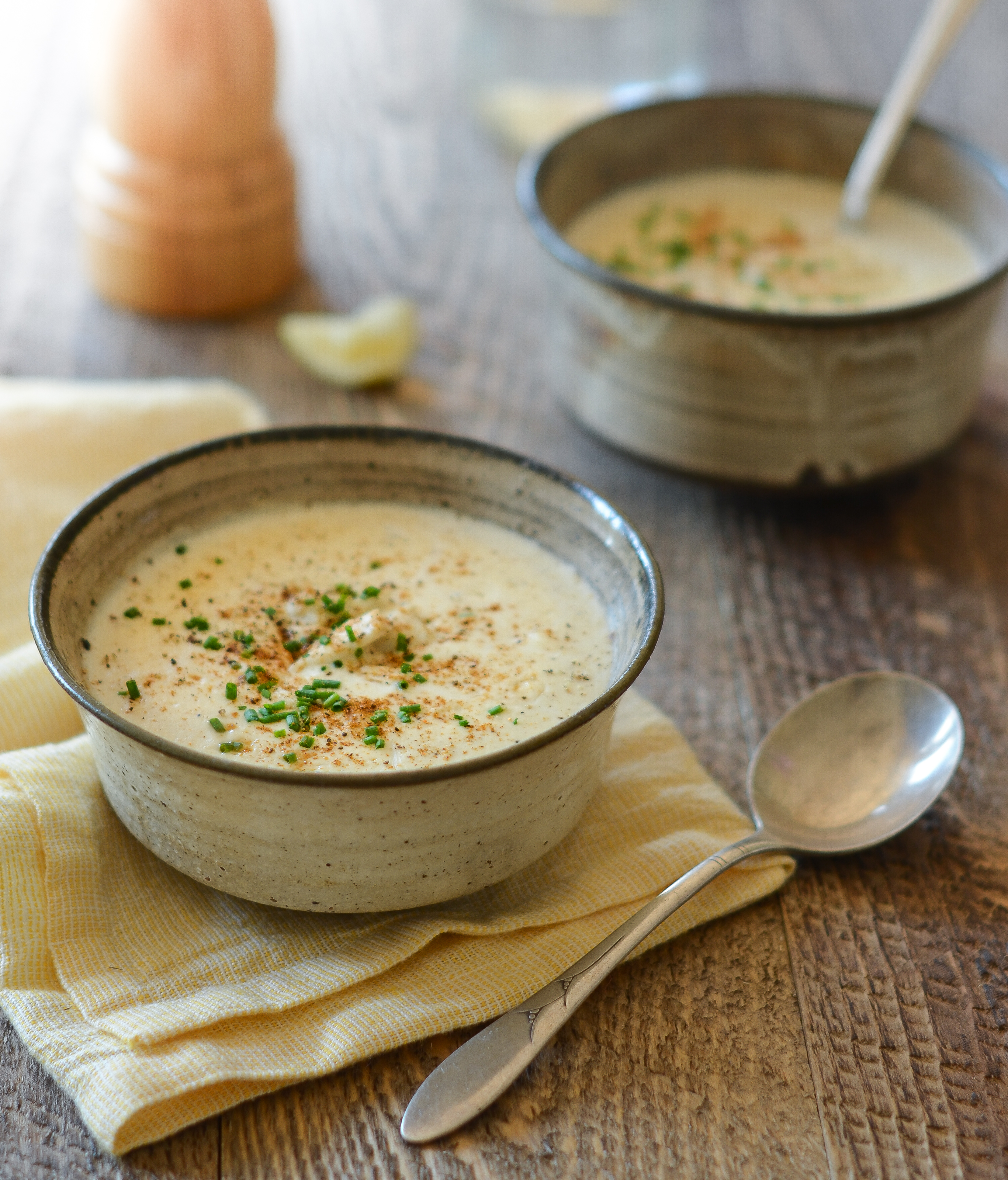 Lightened Up Lobster Bisque {step-by-step videos} - Meals with Maggie