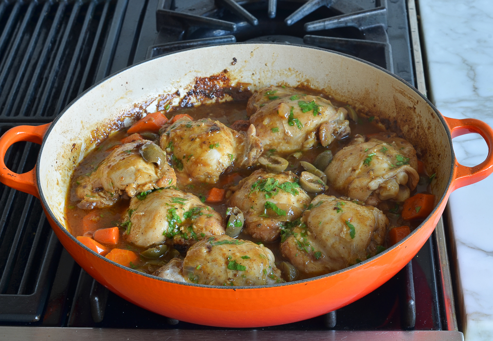 how to make moroccan chicken tagine
