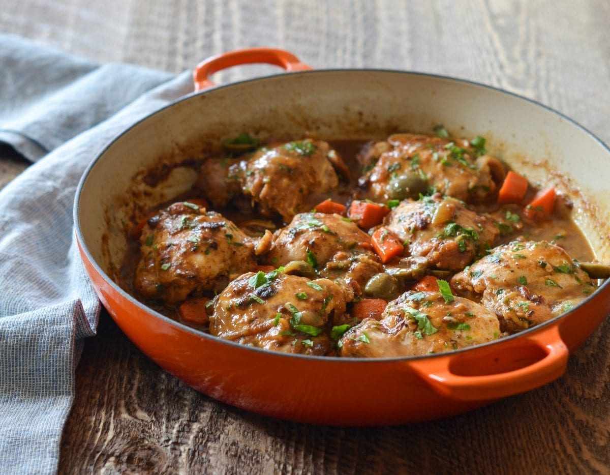 Moroccan Chicken Tagine - Once Upon a Chef