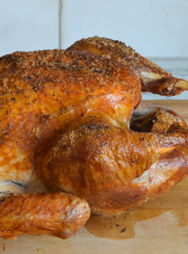 easy roast turkey with gravy
