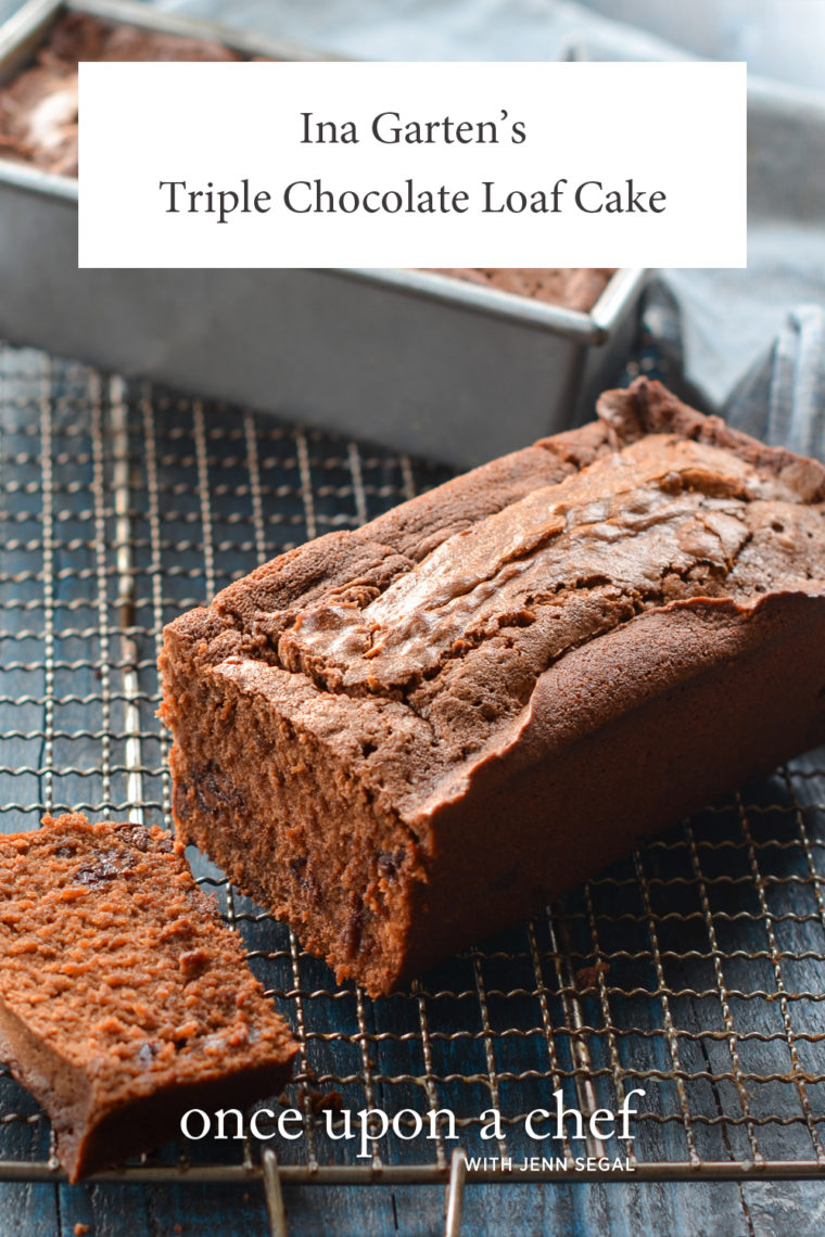 Triple Chocolate Loaf Cake