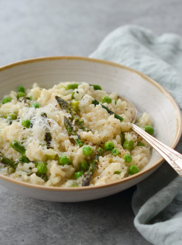 Spring Risotto with Asparagus and Peas