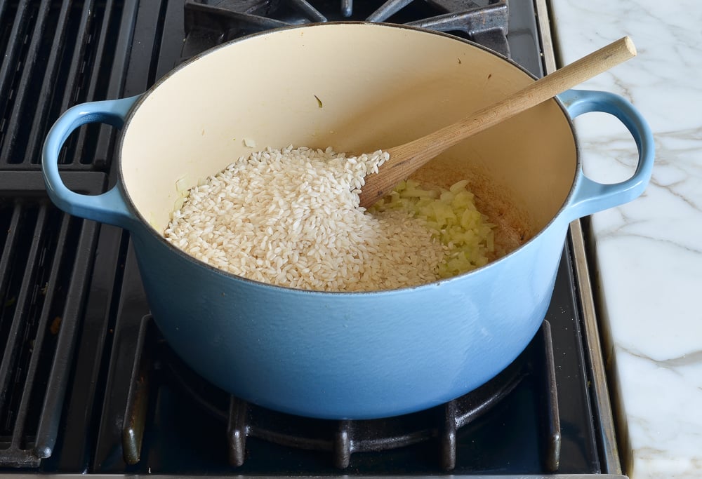 Spring Risotto with Asparagus   Peas - 96