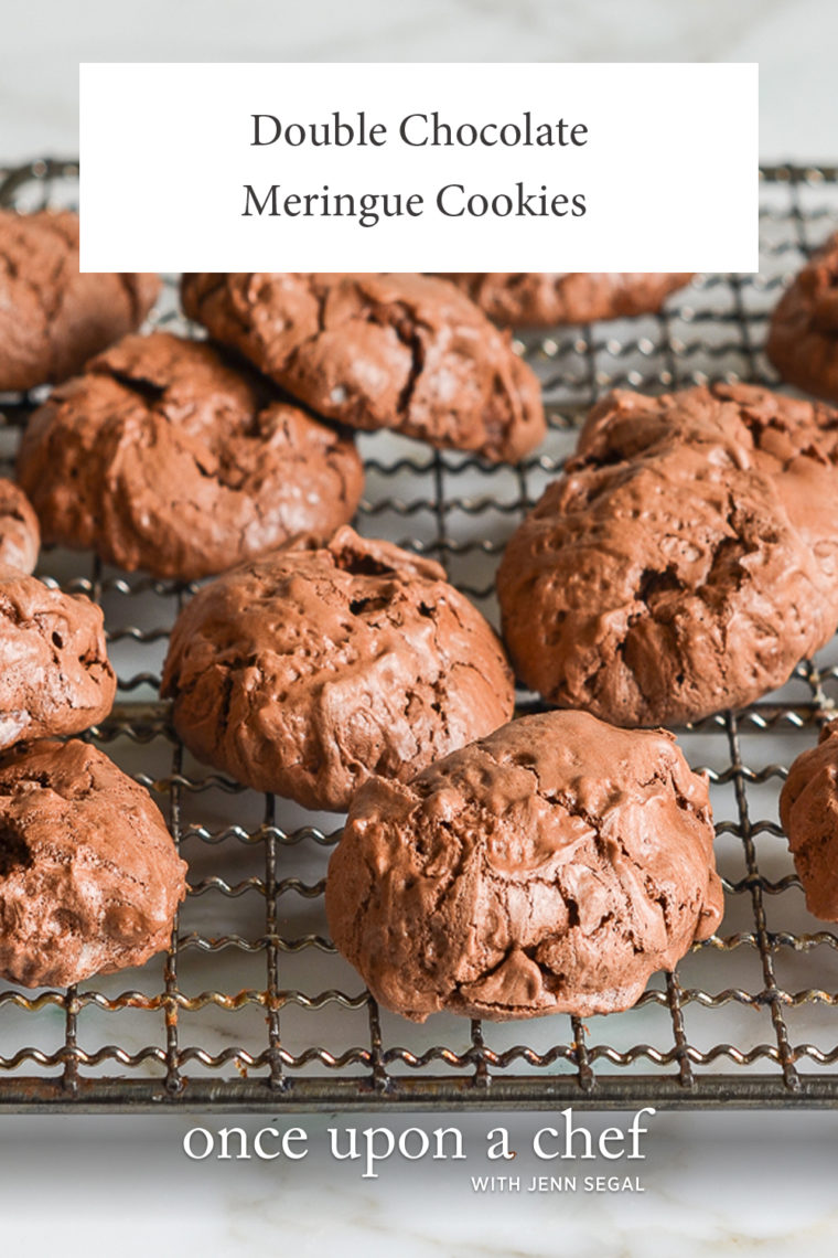Double Chocolate Meringue Cookies