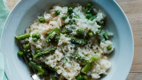 Spring Risotto with Asparagus & Peas