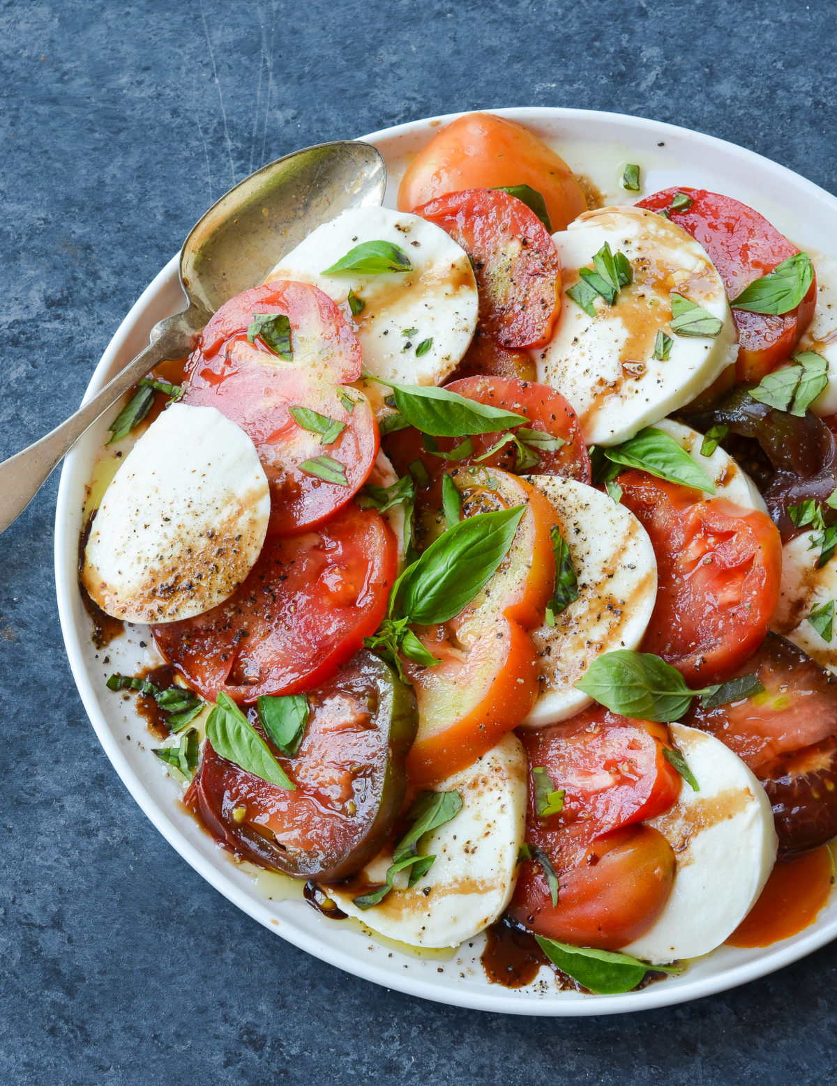 Mozzarella Salad Heirloom Tomato Caprese Salad Mozzarella Salad Heirloom Tomato Caprese Salad