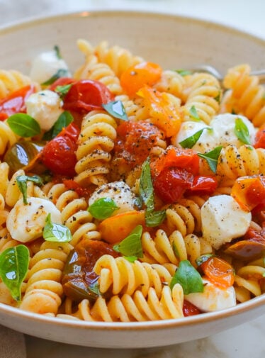 fusilli alla caprese