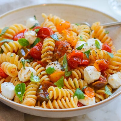 fusilli alla caprese